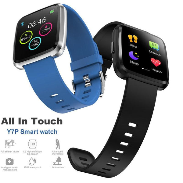 New IP67 Waterproof Fitness Tracker Heart Rate Monitor Blood Pressure Smartwatch Bracelet For iPhone Android
