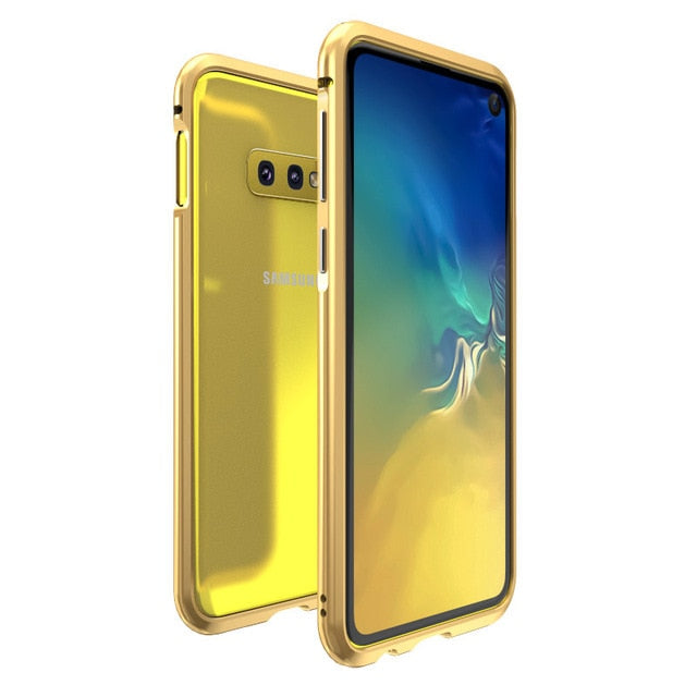 New Luxury Coque Shockproof Metal Aluminum Frame Bumper Case For Samsung Galaxy S10 Lite S10e