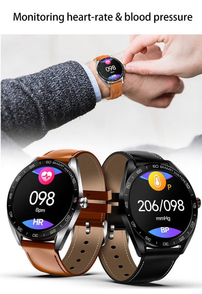 New 1.3" IP68 Waterproof Bluetooth Heart Rate Monitor Fitness Tracker Sport Smartwatch For Android iOS