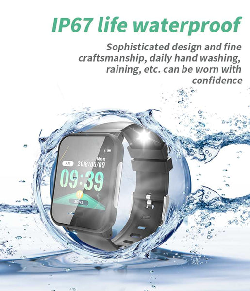 New Heart Rate Blood Pressure Smartwatch Bracelet Multi-Sport Heart Rate Monitor Smart Watch