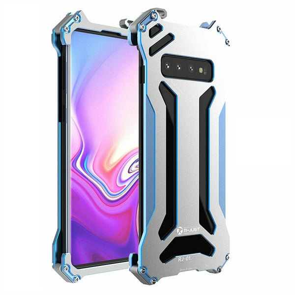 New Luxury Design Metallic Protective Armor Bumper Case for Samsung Galaxy S20 / S10 / Note 10 Series